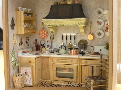 blue metal doll house kitchen stuff|Amazon.com: 37 Pieces 1:12 Scale Miniatures Dollhouse Kitchen .